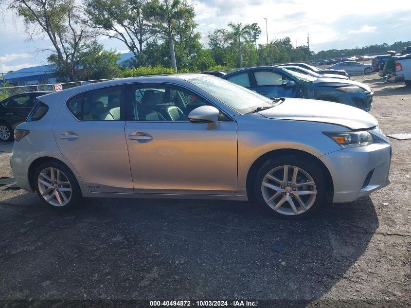 2015 Lexus Ct 200H VIN: JTHKD5BHXF2241539 Lot: 40494872