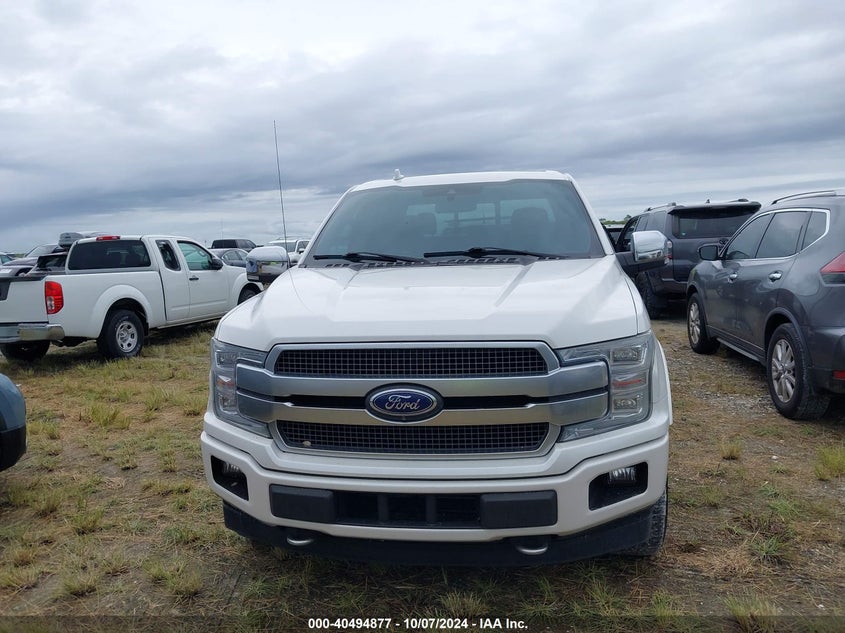2019 FORD F-150 PLATINUM - 1FTEW1E44KFB77057