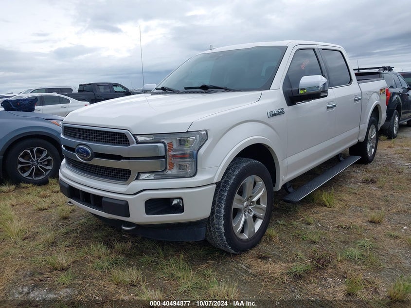 2019 FORD F-150 PLATINUM - 1FTEW1E44KFB77057