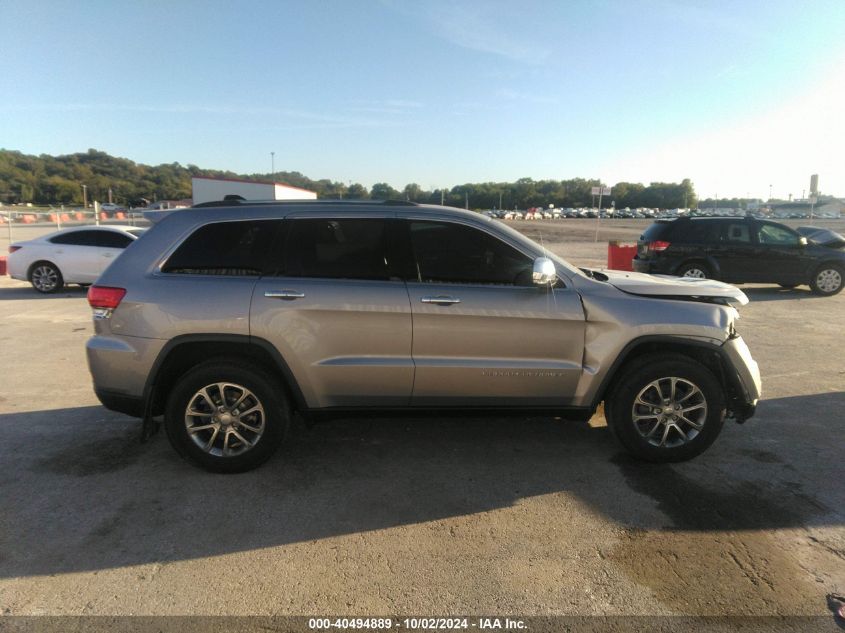 2014 Jeep Grand Cherokee Limited VIN: 1C4RJFBG2EC378568 Lot: 40494889