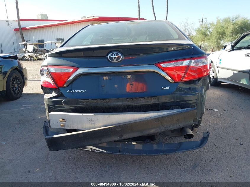 2016 Toyota Camry Se VIN: 4T1BF1FK7GU144147 Lot: 40494900