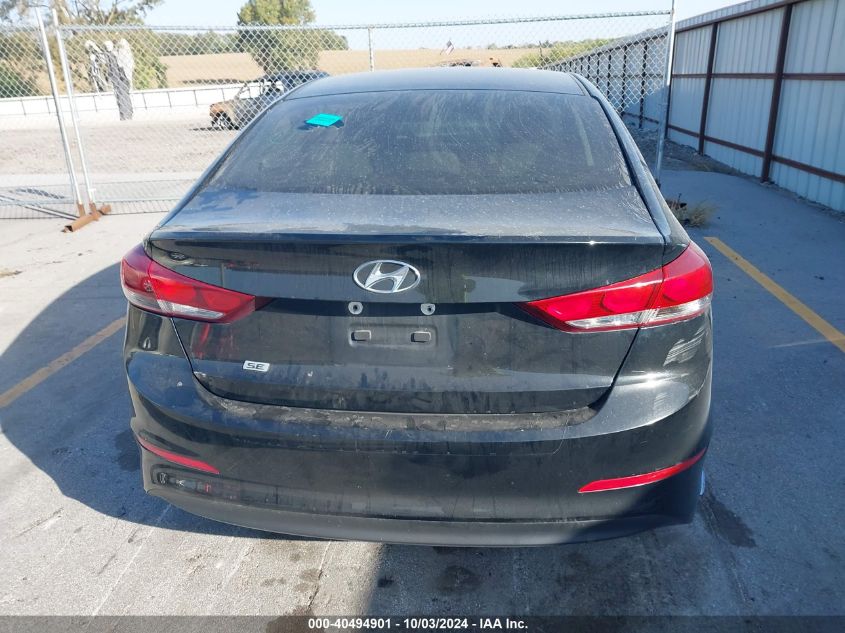 2018 Hyundai Elantra Se VIN: 5NPD74LF7JH273395 Lot: 40494901