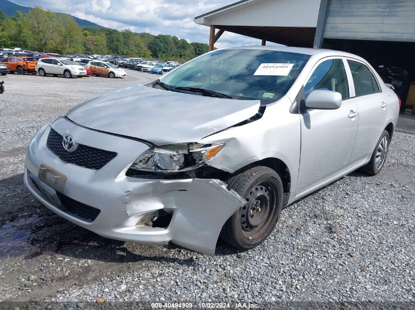 2010 Toyota Corolla Le VIN: 2T1BU4EE7AC495345 Lot: 40494909