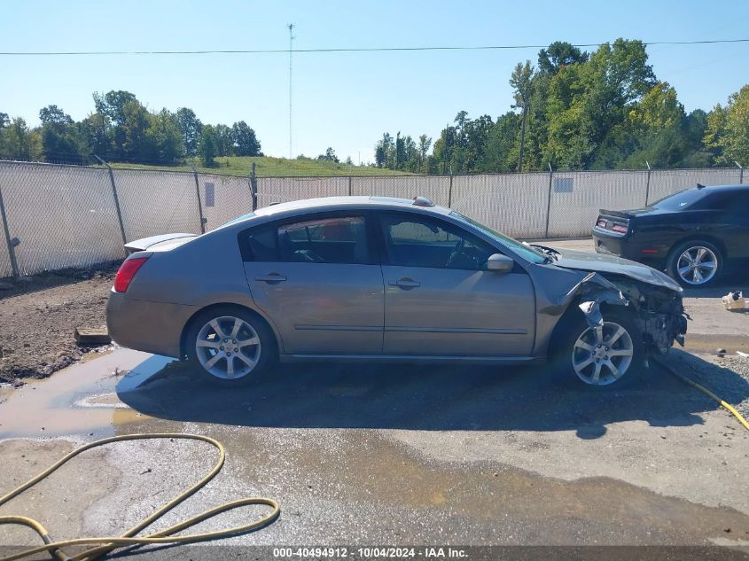 2008 Nissan Maxima 3.5 Se VIN: 1N4BA41E68C812717 Lot: 40494912