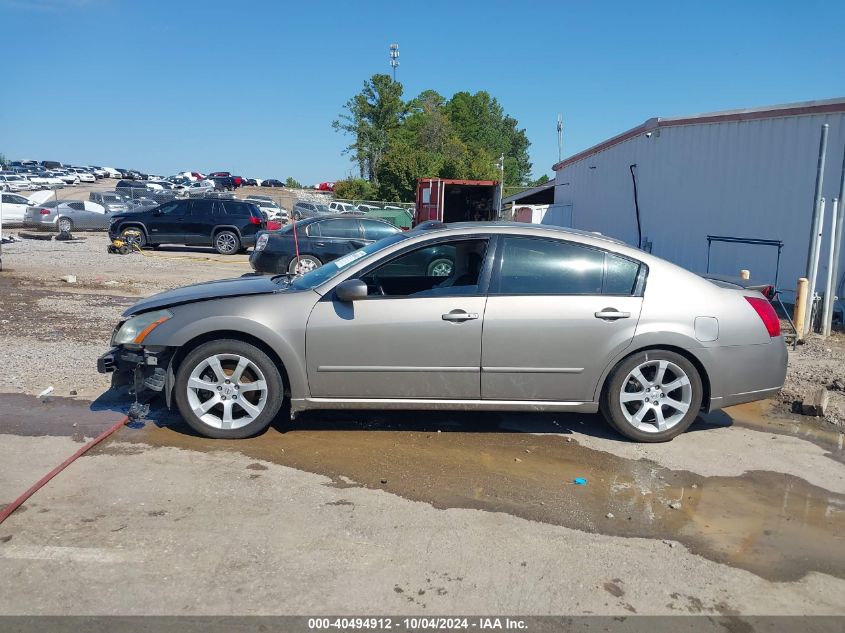 2008 Nissan Maxima 3.5 Se VIN: 1N4BA41E68C812717 Lot: 40494912