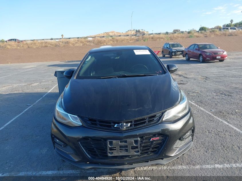 2018 Chevrolet Cruze Lt Auto VIN: 1G1BE5SM5J7120417 Lot: 40494920