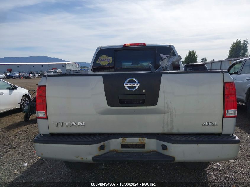 1N6AA0EJ2BN312617 2011 Nissan Titan Sl