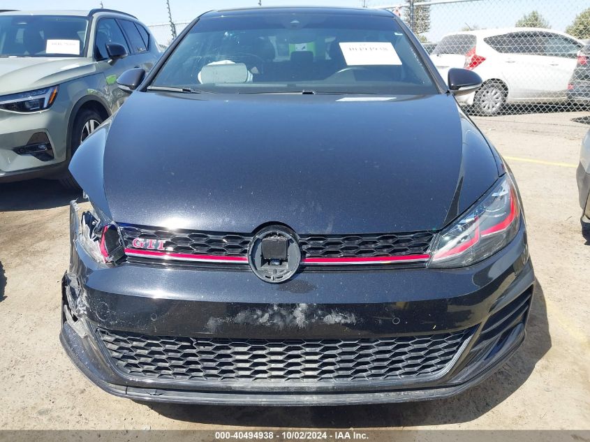 2021 Volkswagen Golf Gti 2.0T Autobahn/2.0T S/2.0T Se VIN: 3VW6T7AU7MM011685 Lot: 40494938