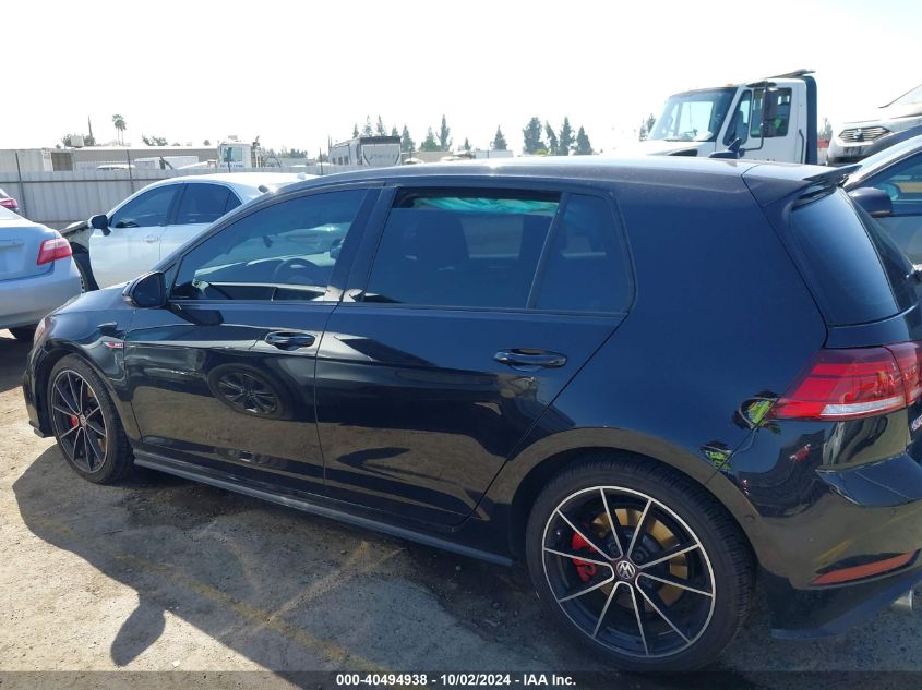 2021 Volkswagen Golf Gti 2.0T Autobahn/2.0T S/2.0T Se VIN: 3VW6T7AU7MM011685 Lot: 40494938