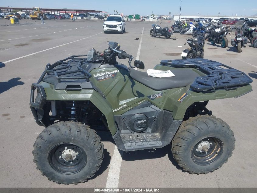 2023 Polaris Sportsman 450 VIN: 3NESEG507PN177482 Lot: 40494940