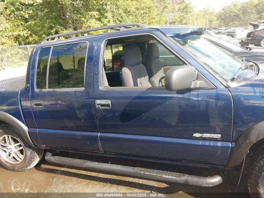 2004 Chevrolet S-10 Ls VIN: 1GCDT13X94K115309 Lot: 40494954