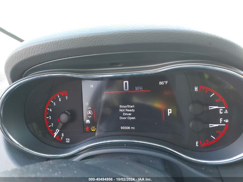 1C4RDHDG2HC643431 2017 Dodge Durango Gt Rwd