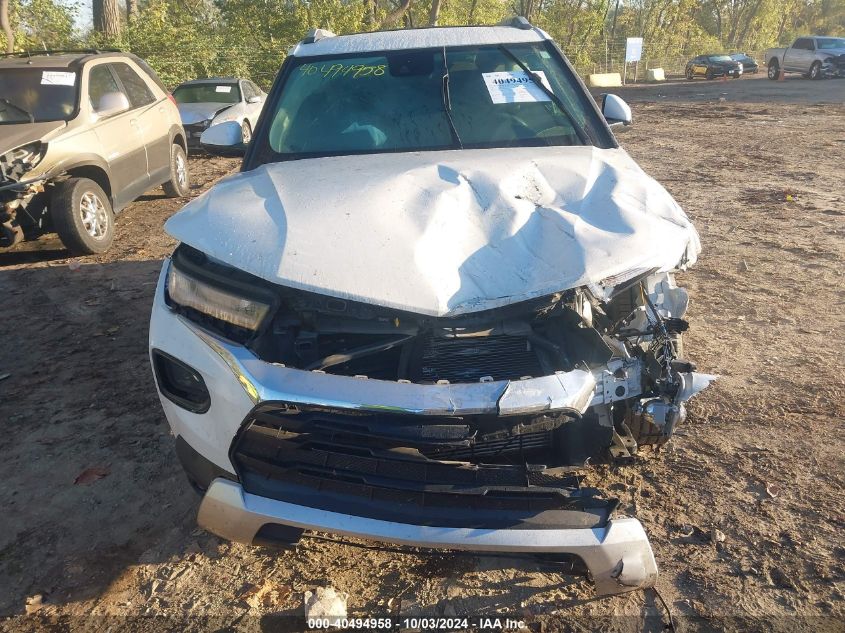 2021 Chevrolet Trailblazer Fwd Lt VIN: KL79MPSL2MB009236 Lot: 40494958