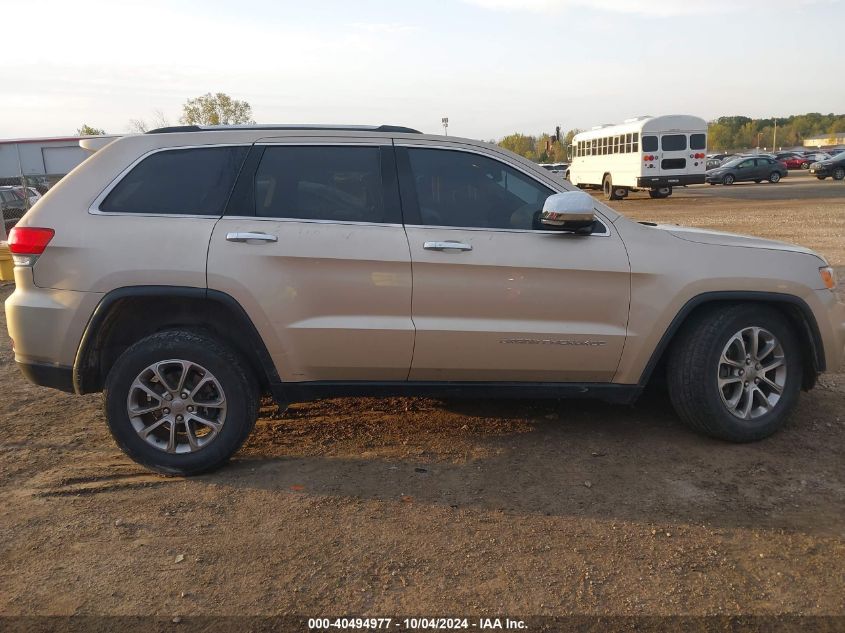 2014 Jeep Grand Cherokee Limited VIN: 1C4RJFBG6EC565831 Lot: 40494977