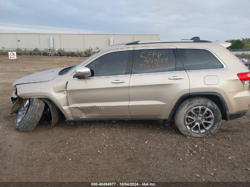 2014 Jeep Grand Cherokee Limited VIN: 1C4RJFBG6EC565831 Lot: 40494977