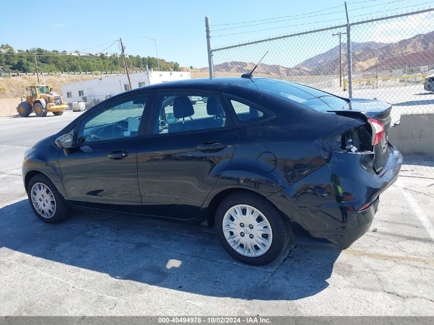 2017 Ford Fiesta S VIN: 3FADP4AJ8HM115066 Lot: 40494978