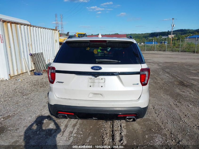 2017 Ford Explorer Sport VIN: 1FM5K8GT8HGC31841 Lot: 40494985