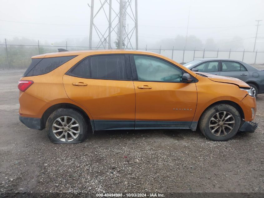 2019 Chevrolet Equinox Ls VIN: 2GNAXSEV4K6215852 Lot: 40494998