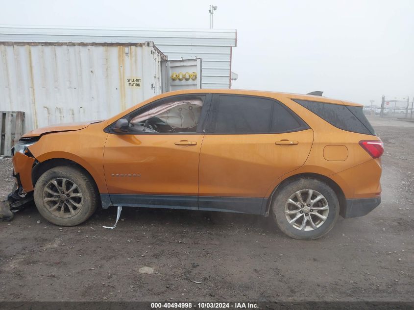 2019 Chevrolet Equinox Ls VIN: 2GNAXSEV4K6215852 Lot: 40494998