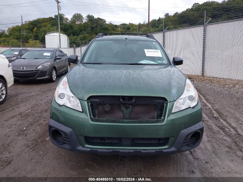 2014 Subaru Outback 2.5I VIN: 4S4BRBAC0E3287778 Lot: 40495010