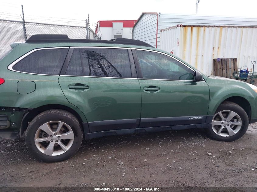 2014 Subaru Outback 2.5I VIN: 4S4BRBAC0E3287778 Lot: 40495010