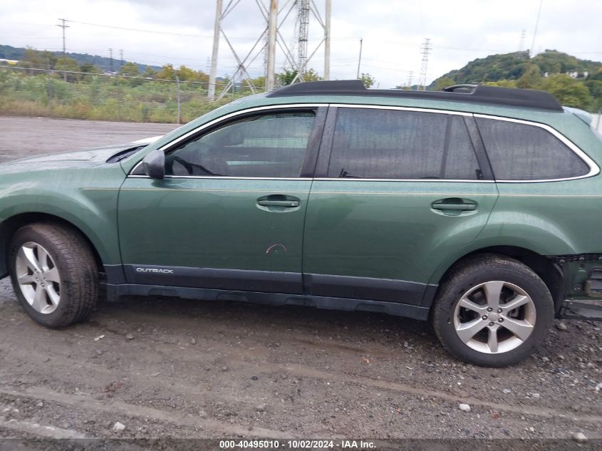 2014 Subaru Outback 2.5I VIN: 4S4BRBAC0E3287778 Lot: 40495010