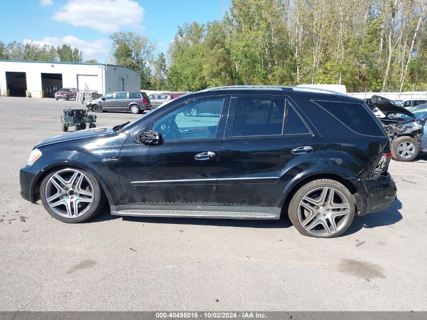 4JGBB7HB7AA612561 2010 Mercedes-Benz Ml 63 Amg 4Matic