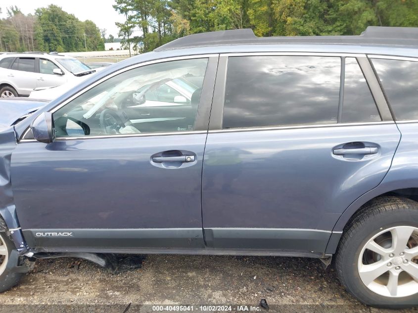 2014 Subaru Outback 2.5I Premium VIN: 4S4BRBCC1E3224105 Lot: 40495041