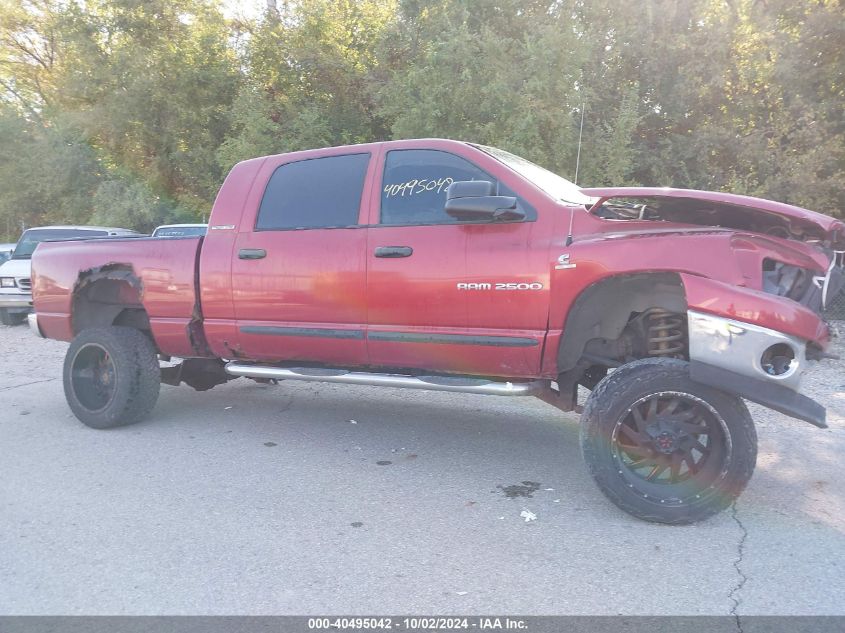 2006 Dodge Ram 2500 Slt VIN: 3D7KS29C76G148202 Lot: 40495042