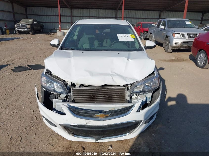 1G1JG6SB2K4139102 2019 Chevrolet Sonic Lt Auto