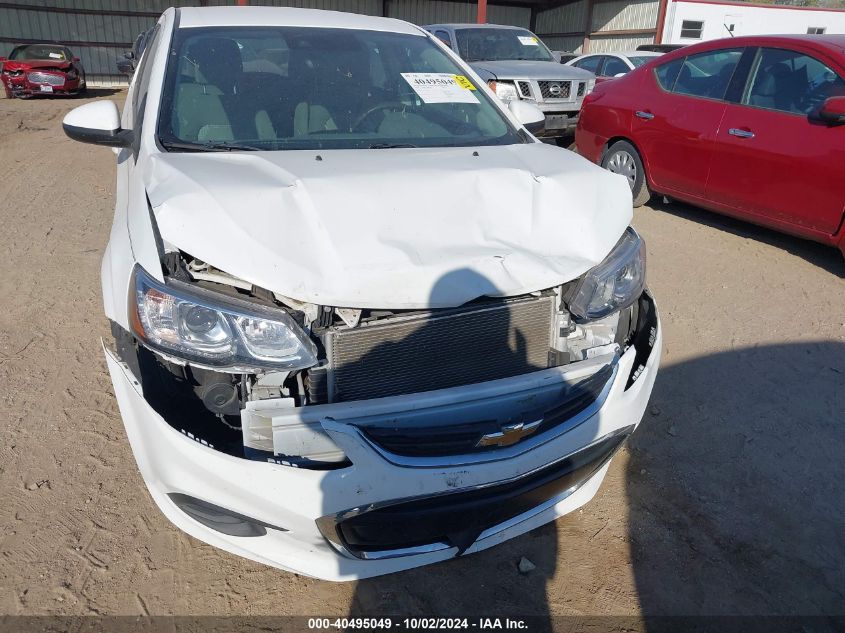 1G1JG6SB2K4139102 2019 Chevrolet Sonic Lt Auto