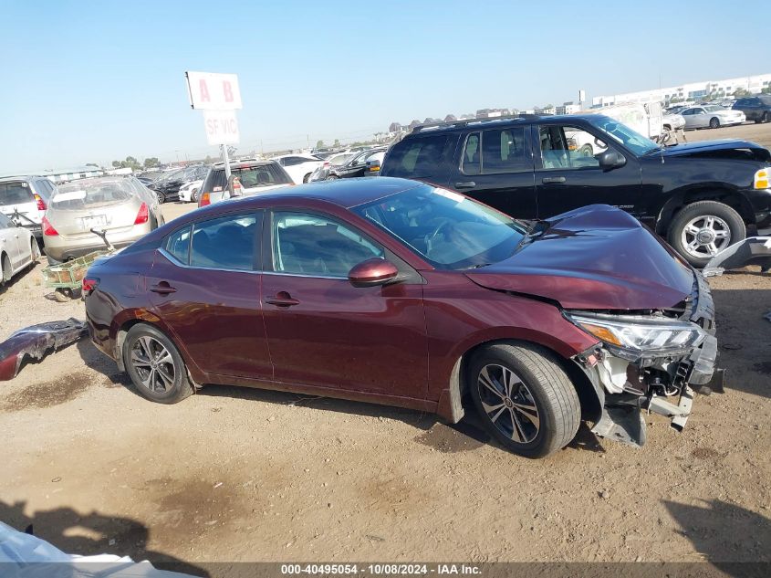 2021 Nissan Sentra Sv VIN: 3N1AB8CV2MY321010 Lot: 40495054