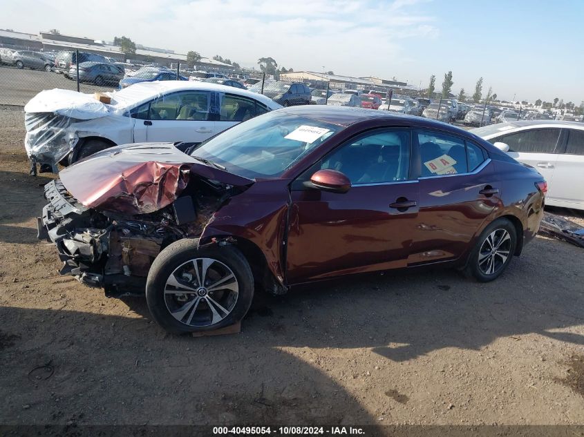 2021 Nissan Sentra Sv VIN: 3N1AB8CV2MY321010 Lot: 40495054