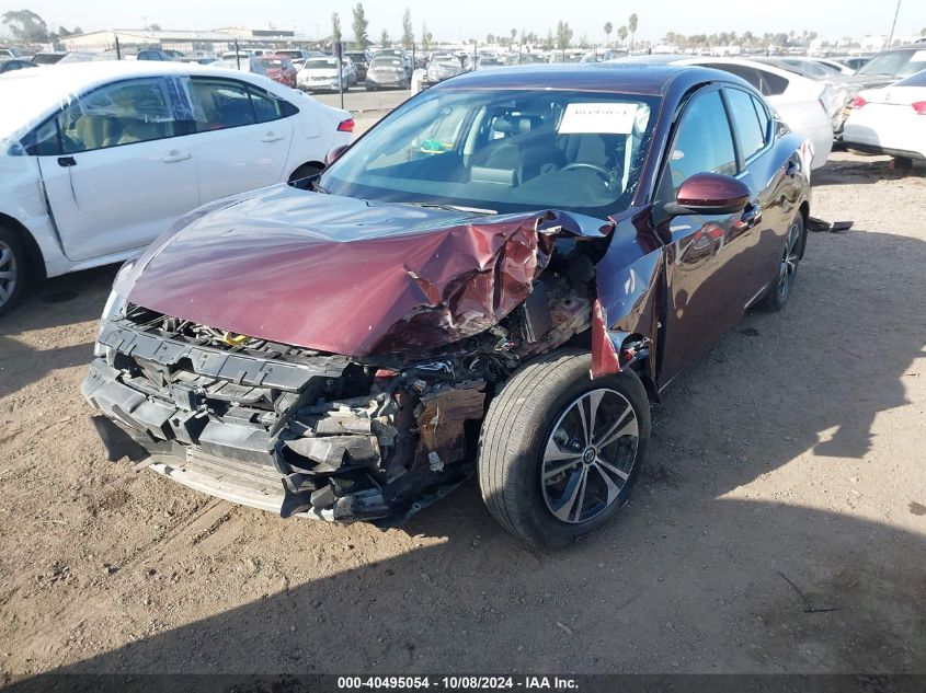 2021 Nissan Sentra Sv VIN: 3N1AB8CV2MY321010 Lot: 40495054