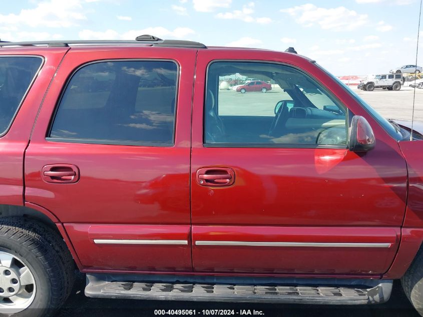 2003 Chevrolet Tahoe Lt VIN: 1GNEC13Z43R145708 Lot: 40495061