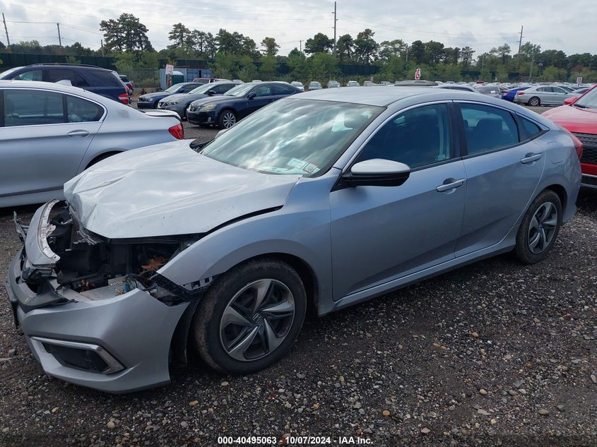 VIN 2HGFC2F6XKH592306 2019 HONDA CIVIC LX