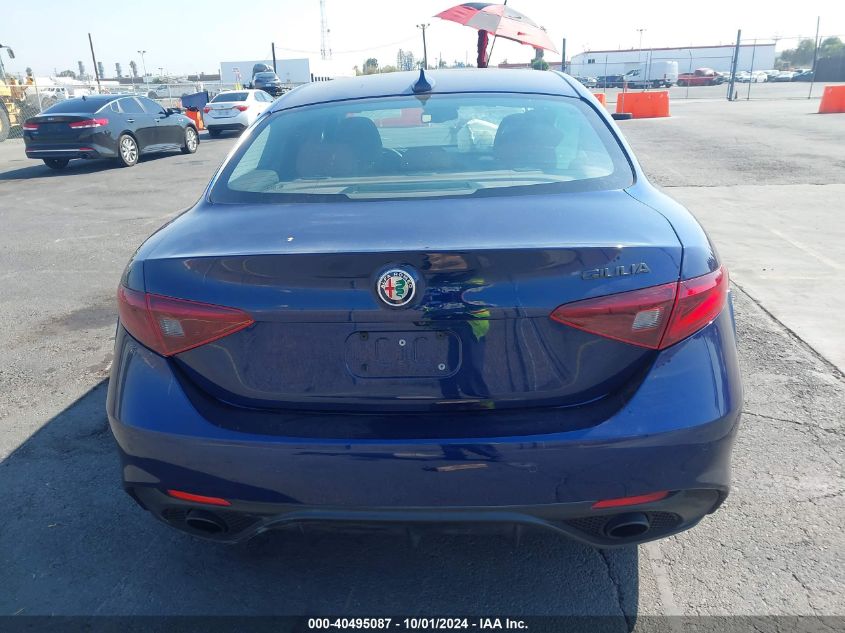 2019 Alfa Romeo Giulia Ti Sport Rwd VIN: ZARFAMBN4K7600771 Lot: 40495087