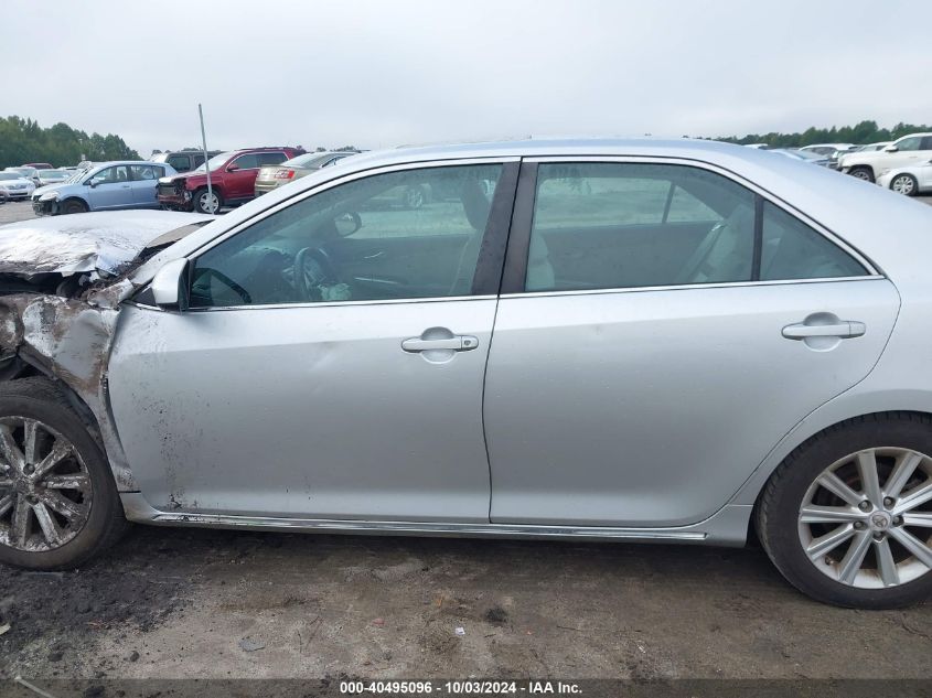 2012 Toyota Camry Xle VIN: 4T1BF1FK2CU007238 Lot: 40495096