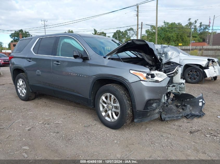 VIN 1GNERFKW8LJ182598 2020 Chevrolet Traverse, Fwd Ls no.1