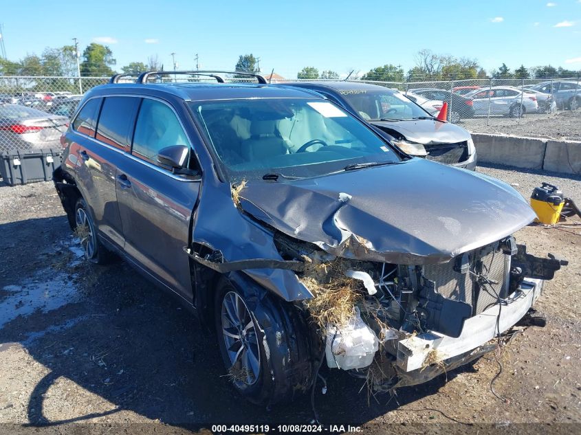 5TDJZRFH8JS832714 2018 TOYOTA HIGHLANDER - Image 1