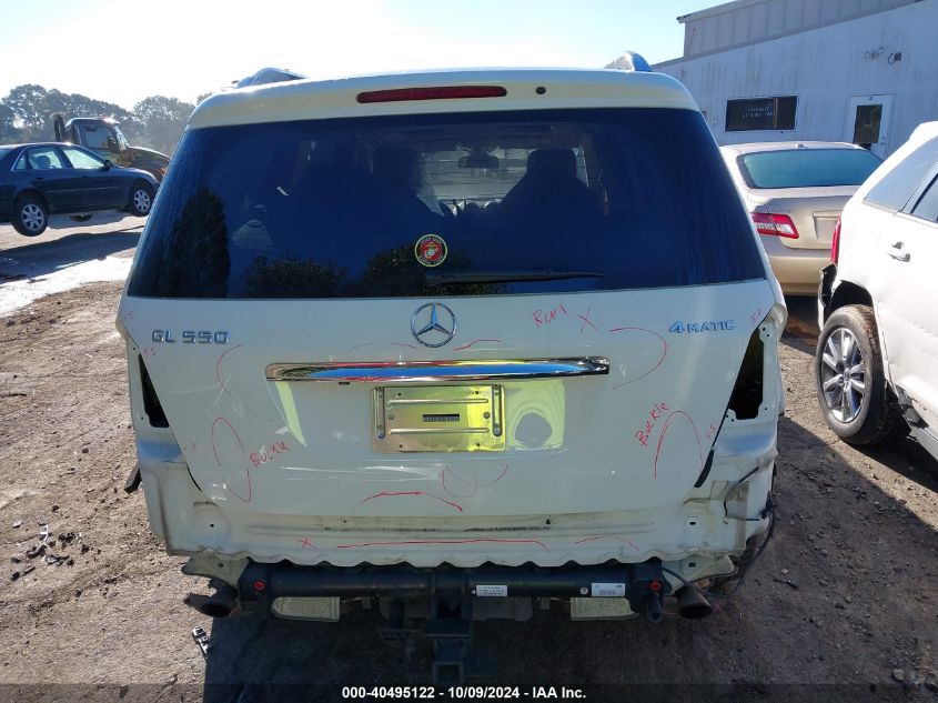 4JGBF8GE0CA781264 2012 Mercedes-Benz Gl 550 4Matic