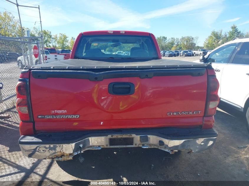 2005 Chevrolet Silverado 1500 Ls VIN: 1GCEK19B95E297676 Lot: 40495143