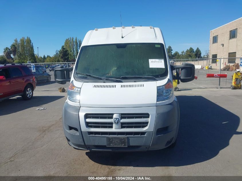 2015 Ram Promaster 3500 High Roof VIN: 3C6URVHD6FE513496 Lot: 40495155