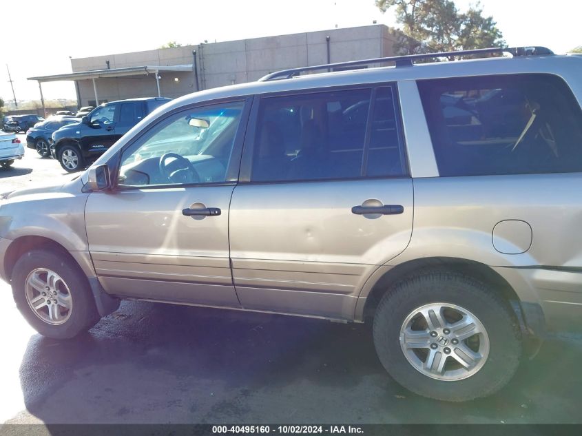 2003 Honda Pilot Ex-L VIN: 2HKYF18583H538802 Lot: 40495160