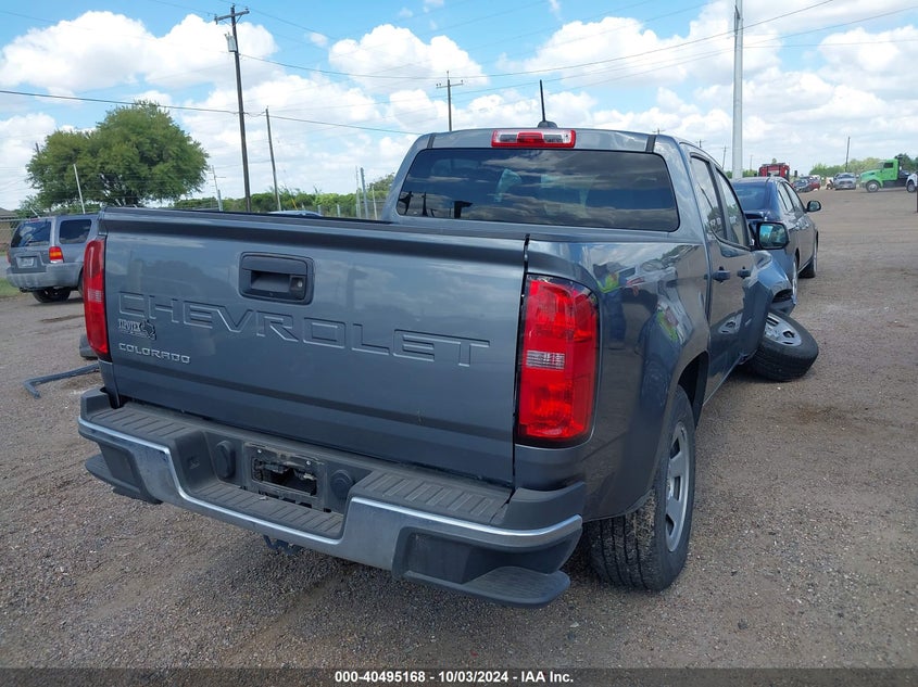 2022 CHEVROLET COLORADO 2.5L I-4 DI, DOHC, V(VIN: 1GCGSBEA6N1282037