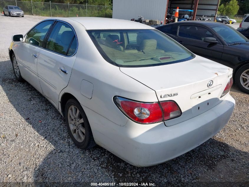 2002 Lexus Es 300 VIN: JTHBF30G720027722 Lot: 40495187