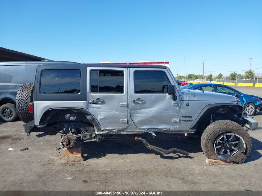 1C4BJWDG0HL557596 2017 Jeep Wrangler Unlimited Sport