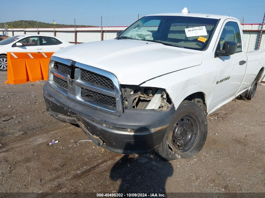 2011 Ram Ram 1500 St VIN: 3D7JV1EP6BG545030 Lot: 40495202