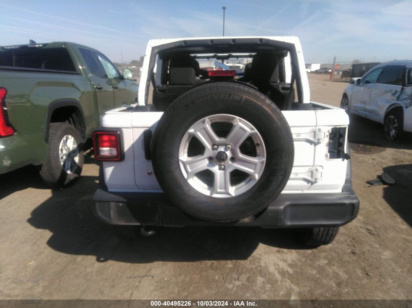 2018 Jeep Wrangler Unlimited Sport S 4X4 VIN: 1C4HJXDG3JW100995 Lot: 40495226