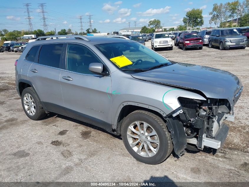 2019 Jeep Cherokee Latitude Fwd VIN: 1C4PJLCBXKD120541 Lot: 40495234